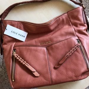 Cole Haan leather shoulder bag